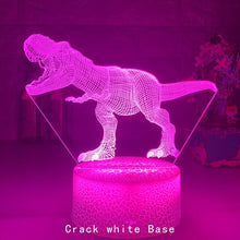 Lade das Bild in den Galerie-Viewer, T-Rex Nachtlampe Nacht Licht mit 3D LED Effekt kaufen