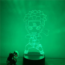Lade das Bild in den Galerie-Viewer, Naruto Nachtlicht Lampe mit 7 Farben im Wechsel und 3D Effekt kaufen