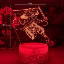 Lade das Bild in den Galerie-Viewer, Levi Ackerman Attack on Titan Nachtlicht Lampe kaufen