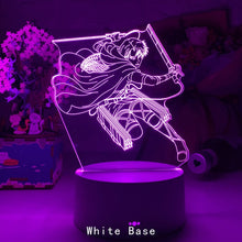 Lade das Bild in den Galerie-Viewer, Levi Ackerman Attack on Titan Nachtlicht Lampe kaufen