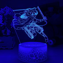 Lade das Bild in den Galerie-Viewer, Levi Ackerman Attack on Titan Nachtlicht Lampe kaufen