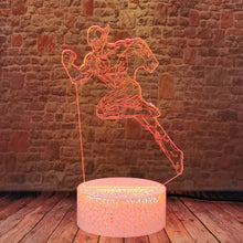 Lade das Bild in den Galerie-Viewer, Der Flash Nacht Lampe mit Flash Superhelden Motiv kaufen
