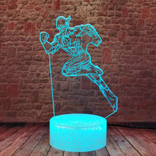 Lade das Bild in den Galerie-Viewer, Der Flash Nacht Lampe mit Flash Superhelden Motiv kaufen