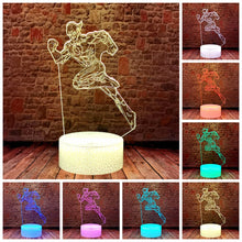 Lade das Bild in den Galerie-Viewer, Der Flash Nacht Lampe mit Flash Superhelden Motiv kaufen