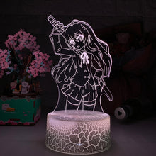 Lade das Bild in den Galerie-Viewer, 3D LED Hologramm Nachtlampe Anime Taiga Aisaka kaufen