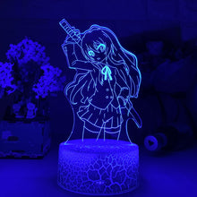 Lade das Bild in den Galerie-Viewer, 3D LED Hologramm Nachtlampe Anime Taiga Aisaka kaufen
