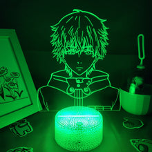 Lade das Bild in den Galerie-Viewer, Tokyo Ghoul Kaneki Ken 3D LED Lampe mit wechselnden Farben kaufen