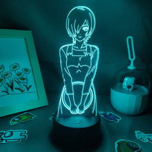 Lade das Bild in den Galerie-Viewer, Tokyo Ghoul Kaneki Ken 3D LED Lampe mit wechselnden Farben kaufen