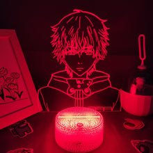 Lade das Bild in den Galerie-Viewer, Tokyo Ghoul Kaneki Ken 3D LED Lampe mit wechselnden Farben kaufen