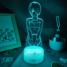 Lade das Bild in den Galerie-Viewer, Tokyo Ghoul Kaneki Ken 3D LED Lampe mit wechselnden Farben kaufen