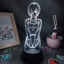 Lade das Bild in den Galerie-Viewer, Tokyo Ghoul Kaneki Ken 3D LED Lampe mit wechselnden Farben kaufen