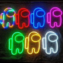 Lade das Bild in den Galerie-Viewer, Among us Neon Wand Lampe Licht kaufen