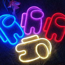 Lade das Bild in den Galerie-Viewer, Among us Neon Wand Lampe Licht kaufen