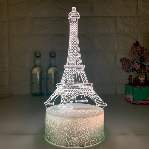 Eifelturm Nachtlicht mit Farbwechsel - Pures Paris Feeling für Zuhause! kaufen