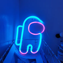 Lade das Bild in den Galerie-Viewer, Among us Neon Wand Lampe Licht kaufen