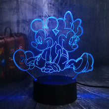 Lade das Bild in den Galerie-Viewer, Liebliches Micky Maus Nachtlicht mit Farbwechsel kaufen