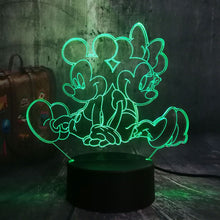 Lade das Bild in den Galerie-Viewer, Liebliches Micky Maus Nachtlicht mit Farbwechsel kaufen