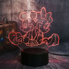 Lade das Bild in den Galerie-Viewer, Liebliches Micky Maus Nachtlicht mit Farbwechsel kaufen