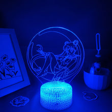 Lade das Bild in den Galerie-Viewer, Sailor Moon 3D LED Lampe Nacht Licht mit Farbwechsel Effekt kaufen