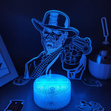 Lade das Bild in den Galerie-Viewer, Red Dead Redemption 2 Nacht Licht Lampe leuchtet in vielen Farben kaufen