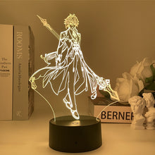 Lade das Bild in den Galerie-Viewer, Genshin Impact 3D LED Lampe kaufen