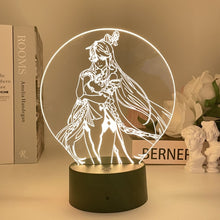 Lade das Bild in den Galerie-Viewer, Genshin Impact 3D LED Lampe kaufen
