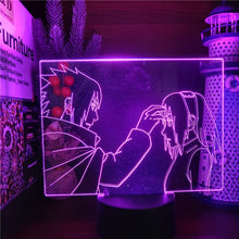 Lade das Bild in den Galerie-Viewer, Naruto Uchiha Sasuke Haruno Sakura 3D Lampe kaufen