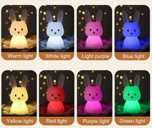 Lade das Bild in den Galerie-Viewer, Zuckersüßes Hasen Nachtlicht für Kinder kaufen