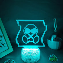 Lade das Bild in den Galerie-Viewer, Rainbow Six Gasmaske 3D Lampe Nachtlicht kaufen