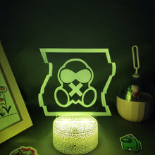 Lade das Bild in den Galerie-Viewer, Rainbow Six Gasmaske 3D Lampe Nachtlicht kaufen