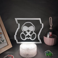 Lade das Bild in den Galerie-Viewer, Rainbow Six Gasmaske 3D Lampe Nachtlicht kaufen