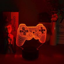 Lade das Bild in den Galerie-Viewer, 3D Illusion Game Pad JoyPad Lampe Deko Licht Nachtlicht kaufen