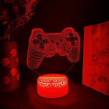 Lade das Bild in den Galerie-Viewer, 3D Illusion Game Pad JoyPad Lampe Deko Licht Nachtlicht kaufen