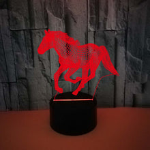 Lade das Bild in den Galerie-Viewer, Wundervolles Nachtlicht mit Pferde Motiv kaufen
