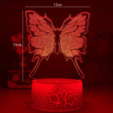 Lade das Bild in den Galerie-Viewer, Deko Licht Lampe mit wunderschönen Schmetterling Motiv kaufen
