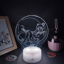 Lade das Bild in den Galerie-Viewer, Sailor Moon 3D LED Lampe Nacht Licht mit Farbwechsel Effekt kaufen