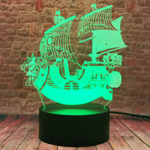 Lade das Bild in den Galerie-Viewer, One Piece Piratenschiff Nachtlicht Nacht Lampe kaufen