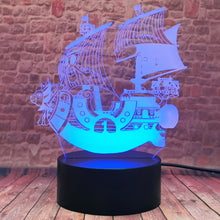 Lade das Bild in den Galerie-Viewer, One Piece Piratenschiff Nachtlicht Nacht Lampe kaufen