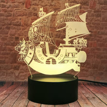 Lade das Bild in den Galerie-Viewer, One Piece Piratenschiff Nachtlicht Nacht Lampe kaufen