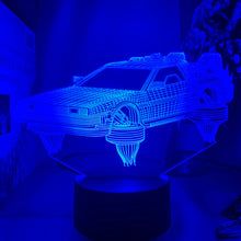 Lade das Bild in den Galerie-Viewer, DeLorean DMC-12 Nachtlampe aus Zurück in die Zukunft kaufen