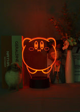 Lade das Bild in den Galerie-Viewer, Kirby 3D Illusion Nachtlampe Deko Licht kaufen