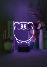 Lade das Bild in den Galerie-Viewer, Kirby 3D Illusion Nachtlampe Deko Licht kaufen