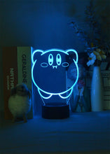 Lade das Bild in den Galerie-Viewer, Kirby 3D Illusion Nachtlampe Deko Licht kaufen