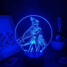 Lade das Bild in den Galerie-Viewer, Genshin Impact Nacht Lichter Deko Lampen mit 3D Effekt - viele Motive kaufen
