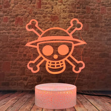 Lade das Bild in den Galerie-Viewer, LED Nachtlampe Luffy Motiv One Piece kaufen