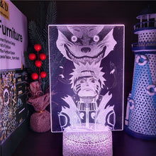 Lade das Bild in den Galerie-Viewer, Naruto Uzumaki Kurama 3D Lampe kaufen