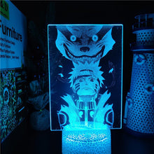 Lade das Bild in den Galerie-Viewer, Naruto Uzumaki Kurama 3D Lampe kaufen