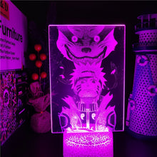 Lade das Bild in den Galerie-Viewer, Naruto Uzumaki Kurama 3D Lampe kaufen
