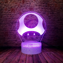 Lade das Bild in den Galerie-Viewer, Toad aus Super Mario als Nachtlampe Licht kaufen