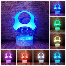 Lade das Bild in den Galerie-Viewer, Toad aus Super Mario als Nachtlampe Licht kaufen